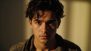 Portrait d un jeune poete en bretagne